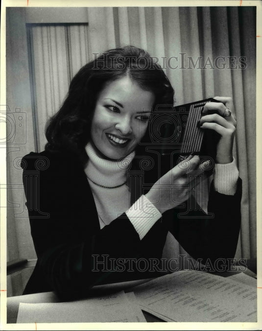 1978 Press Photo Jackie Urbanek, former Miss Ohio. - Historic Images