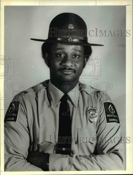 1979 Press Photo Newchief ramber Cleve Metro Park Bourbon L. Zeigler - Historic Images