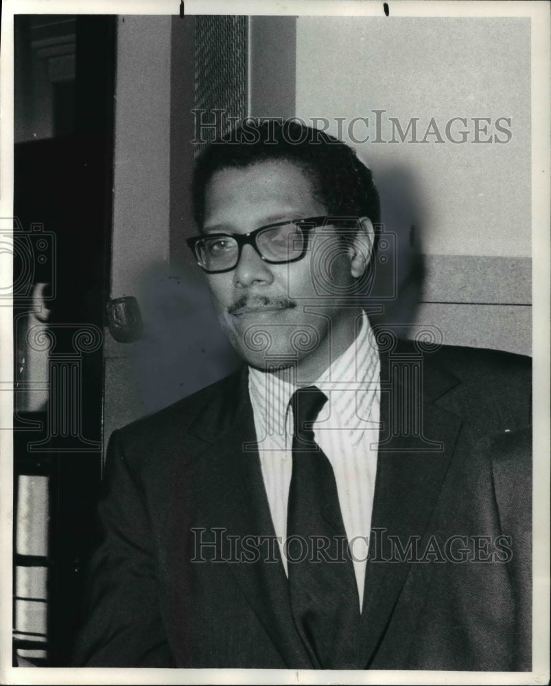 1971 Press Photo Walter Tresville at the City Sludge Scandal Case - cva49541 - Historic Images
