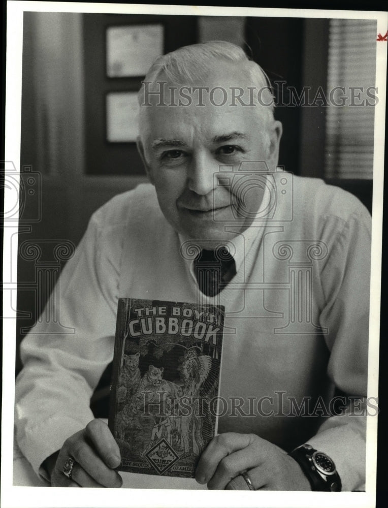 1979 Press Photo William Wilson, Charter Member Club Scouts - Historic Images