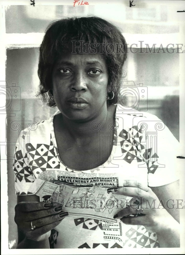 1982 Press Photo Mrs. Helen Woods, shooting victim mother - cva49744 - Historic Images