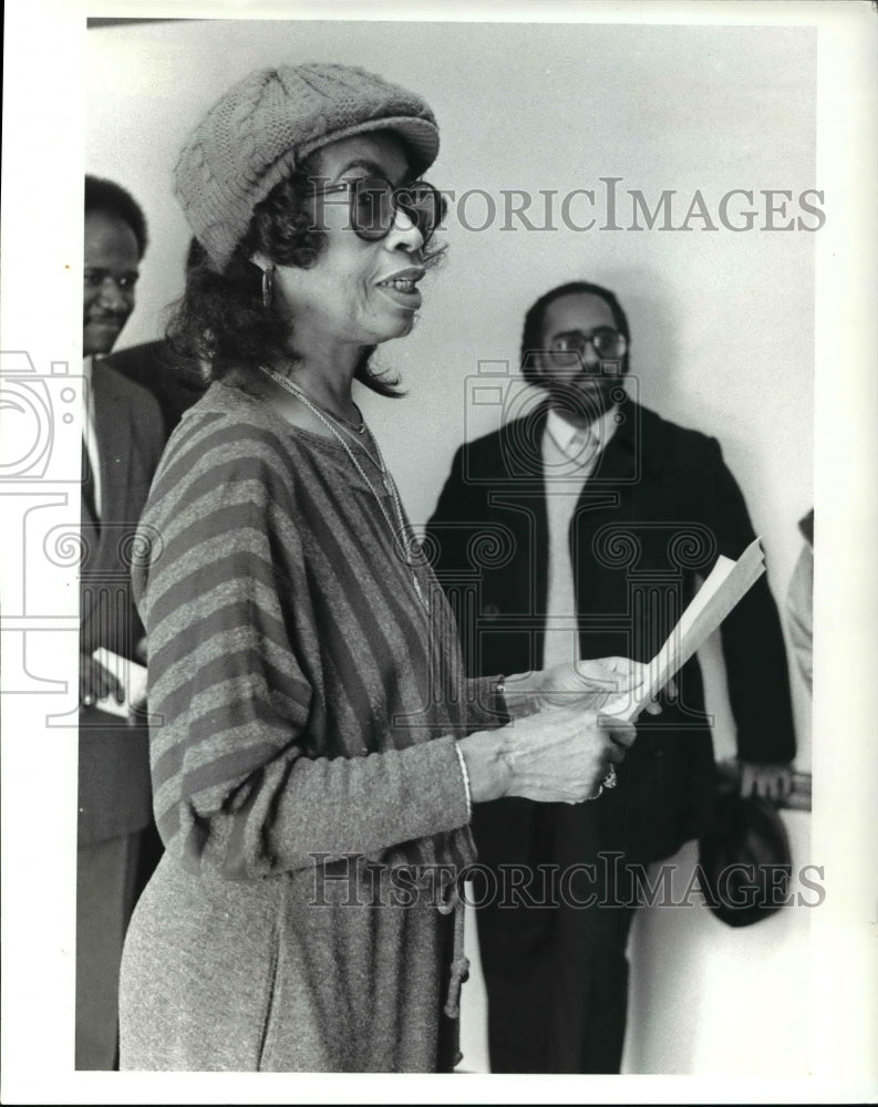 1978 Press Photo City councilwoman Artha Woods - cva49748 - Historic Images