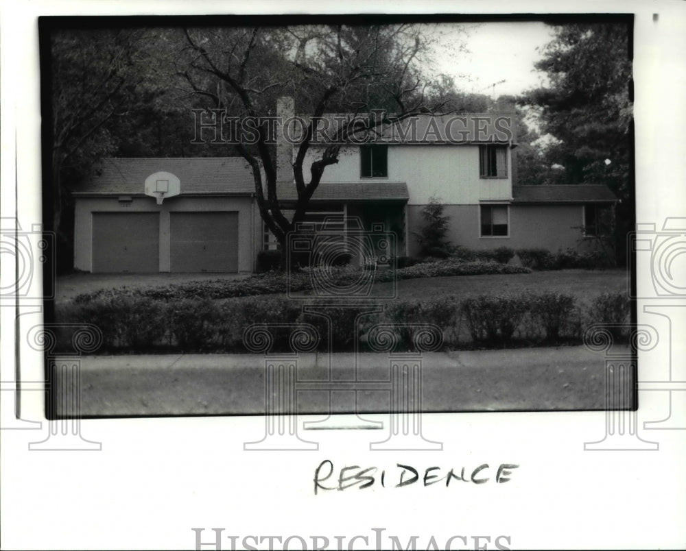 1989 Press Photo Home of City Architect Paul Volpe - Historic Images