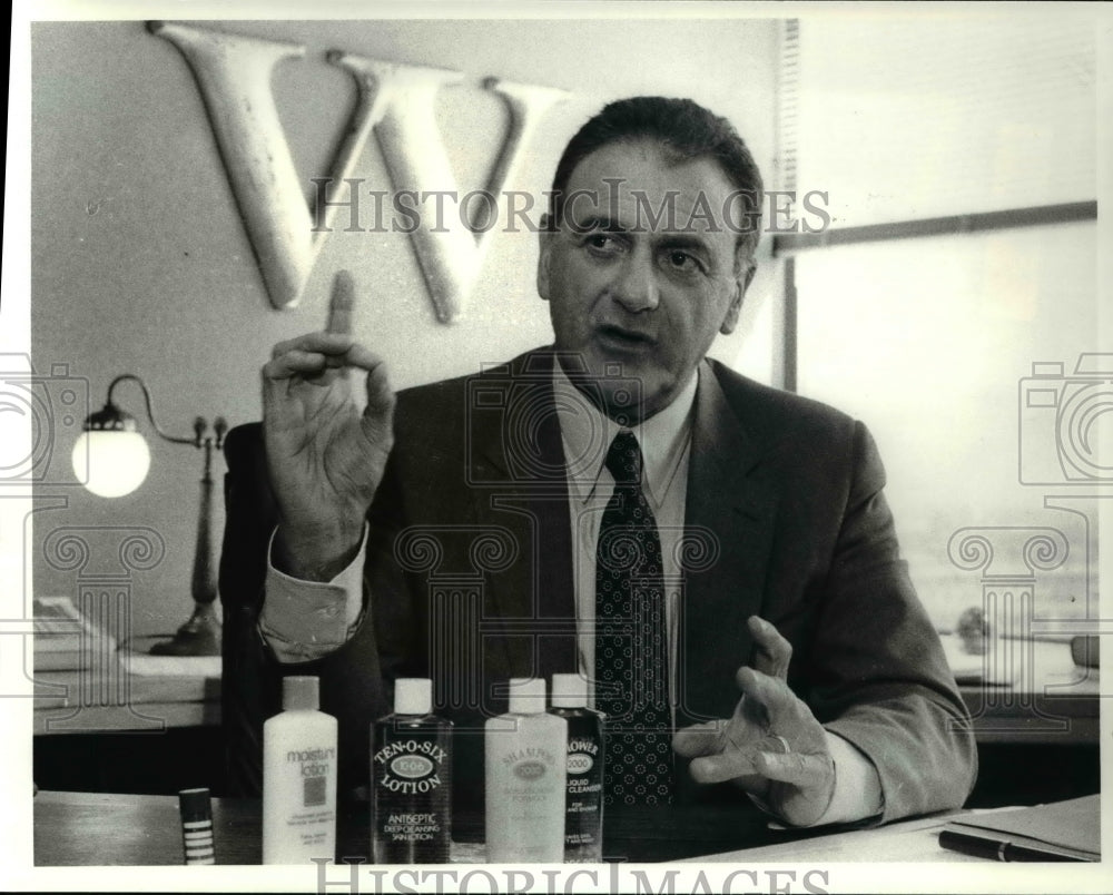 1984 Press Photo Marc Wyse, Wyse Advertising Agency-Historic Images