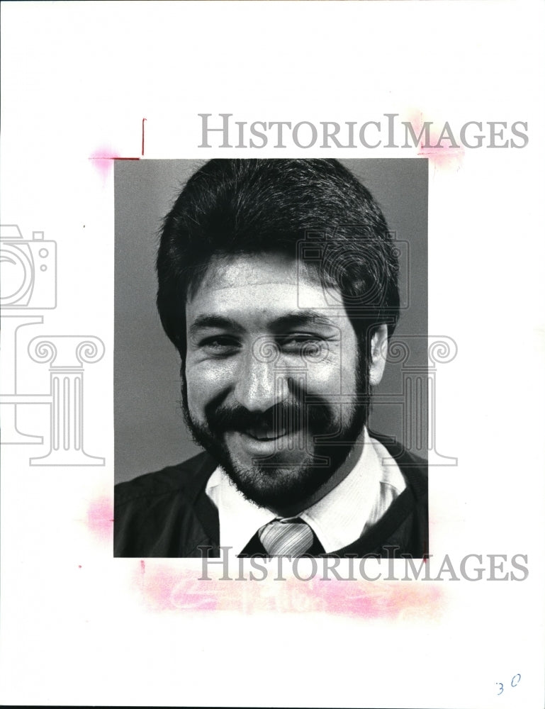 1986 Press Photo Gene Williams - Historic Images
