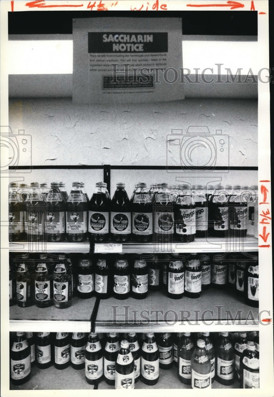 1978 Press Photo Saccharin - Historic Images