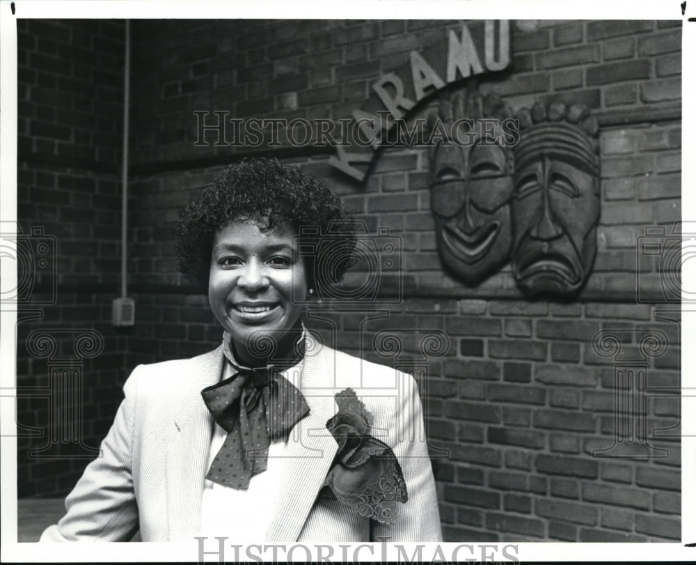 1987 Press Photo Iris Williams, President of the Board of Karamu House - 510-Historic Images