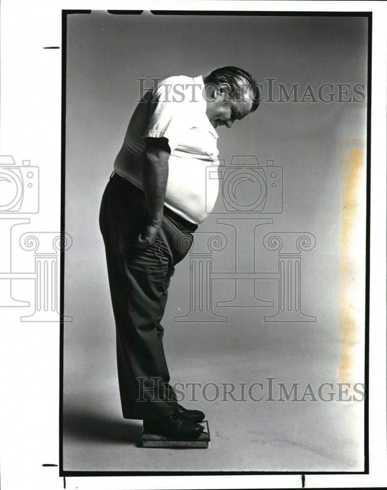 1987 Press Photo Former PD Real Estate reporter Jim Van Vliet-Historic Images
