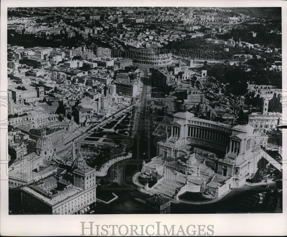 Press Photo Via dei Fori Imperiali - Historic Images