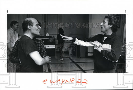 1989 Press Photo Jerry Zafer and Waynes Turney - cva51997 - Historic Images
