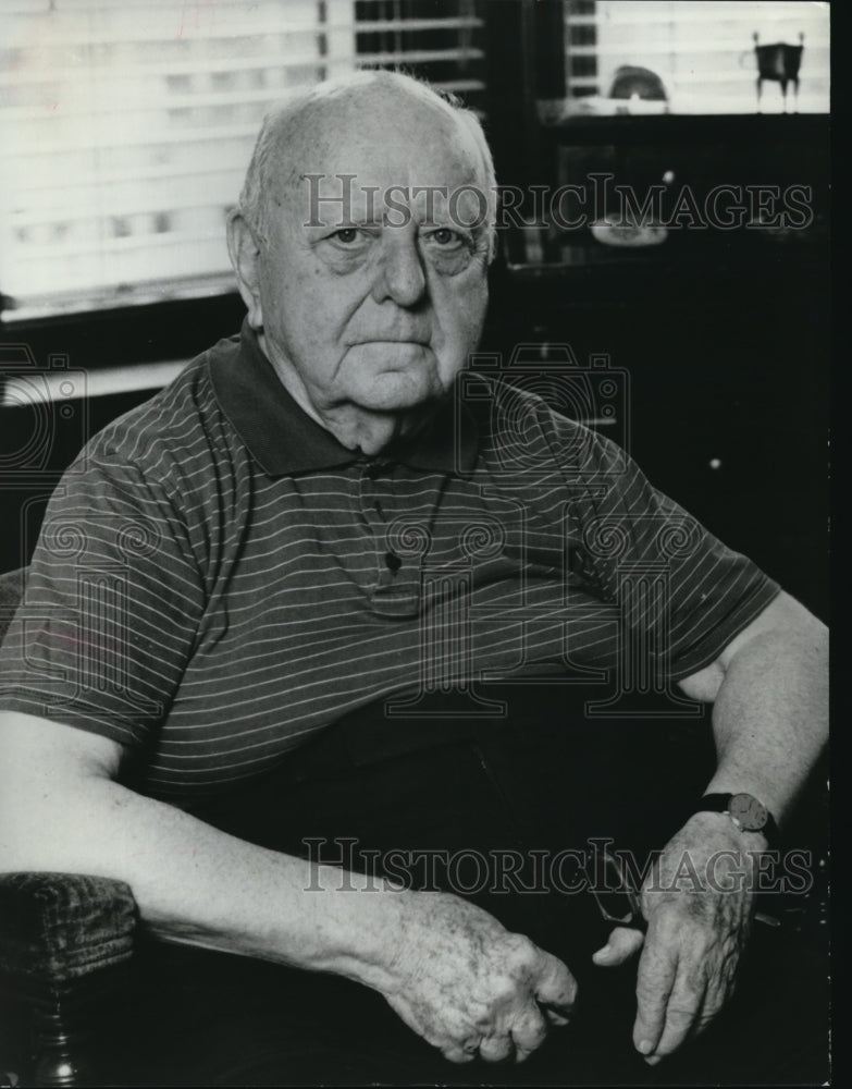 1986 Press Photo Composer, Virgil Thompson - cva52067-Historic Images