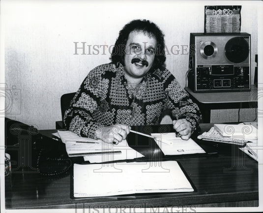 1976 Press Photo Joey Porello, Promotion Director - Historic Images