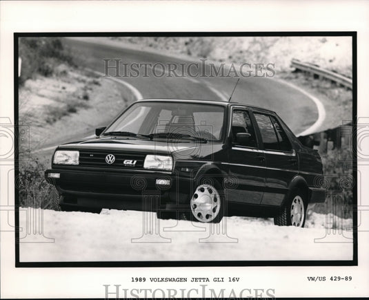 1989 Press Photo Volkswagen Jetta GLI 16V-Historic Images