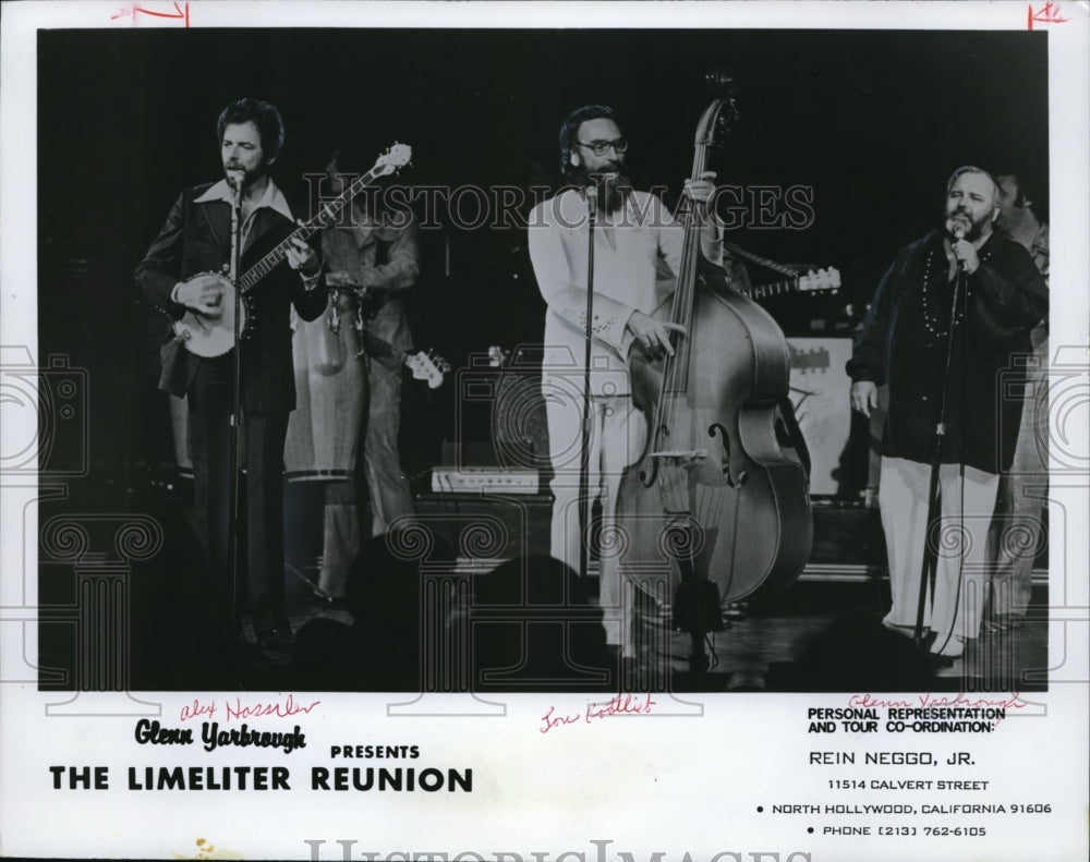 1980 Press Photo Glenn Yarbrough presents the Limeliter Reunion - Historic Images