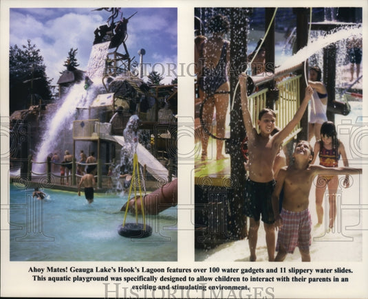 1998 Press Photo The Gauga Lake Hook's Lagoon - Historic Images