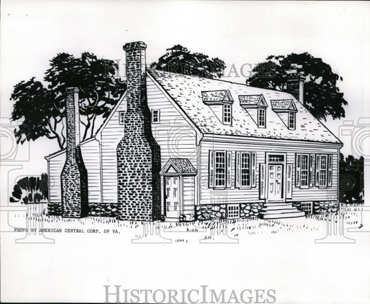 1971, The George Washington boyhood home - Historic Images