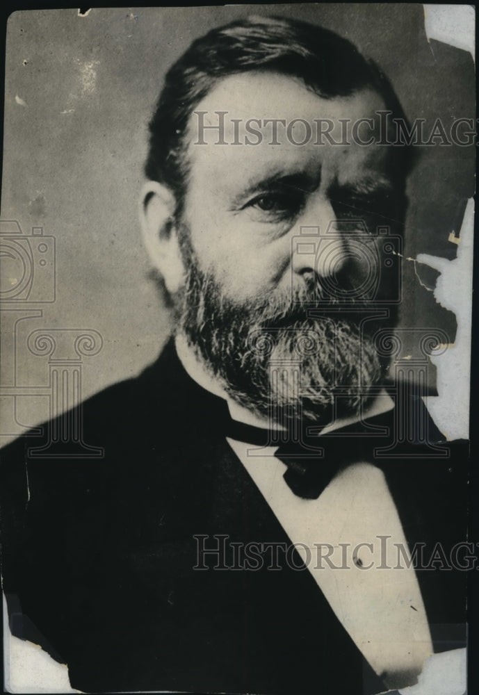 1922 Press Photo Ulysses G. Grant 18th President of the United States 1869-1877 - Historic Images