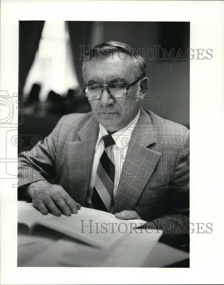 1980 Press Photo State Sen. Marcus A. Roberto, Democrat of Ravenia - Historic Images