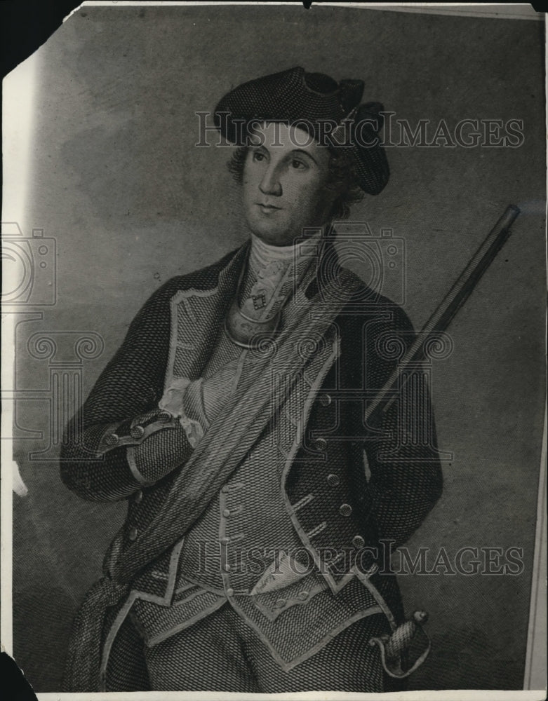 1930, George Washington From Painting by Anson Dickinson - Historic Images