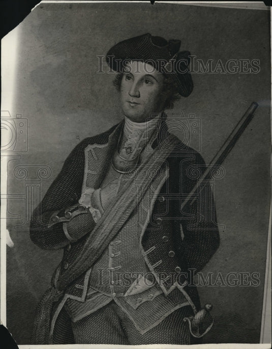 1930, George Washington From Painting by Anson Dickinson - Historic Images