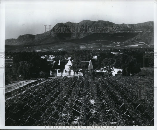 1975 Press Photo Cape Dutch homestead in the Pearl River valley is headquarters - Historic Images