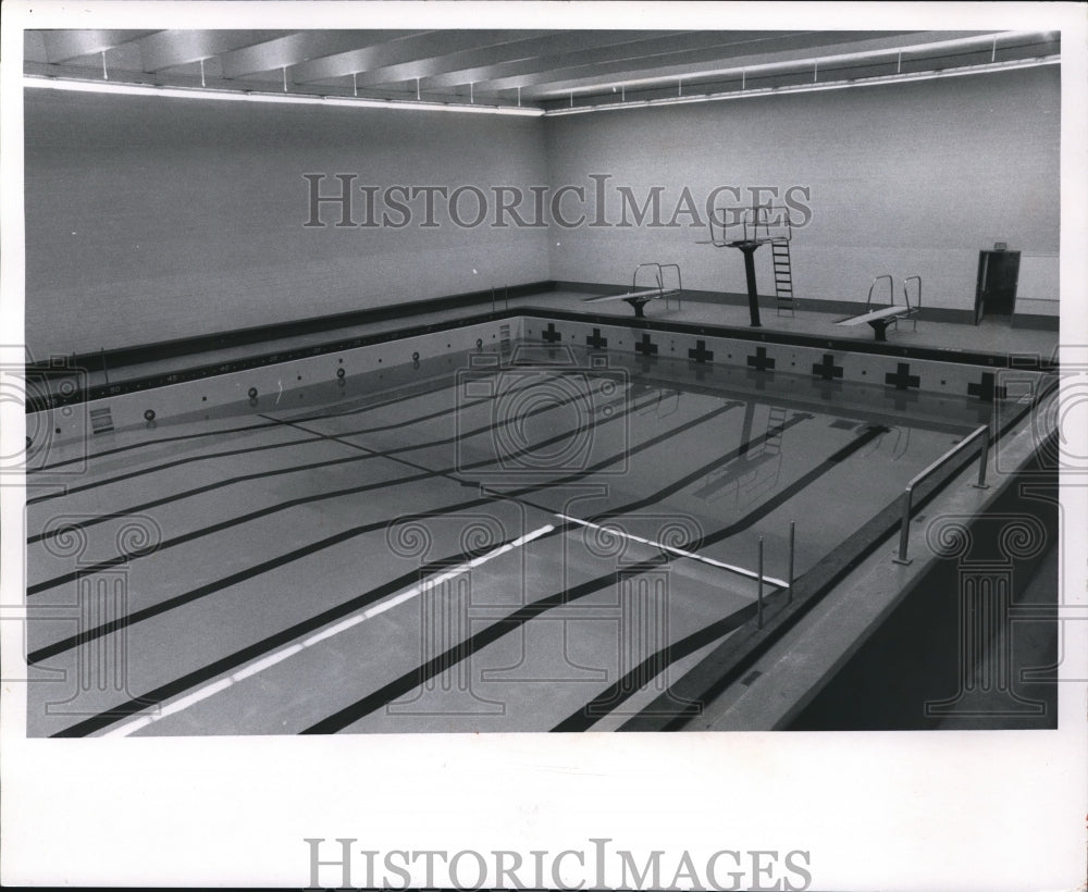 1968 Cuyahoga Community College Metro Campus Gym - Historic Images