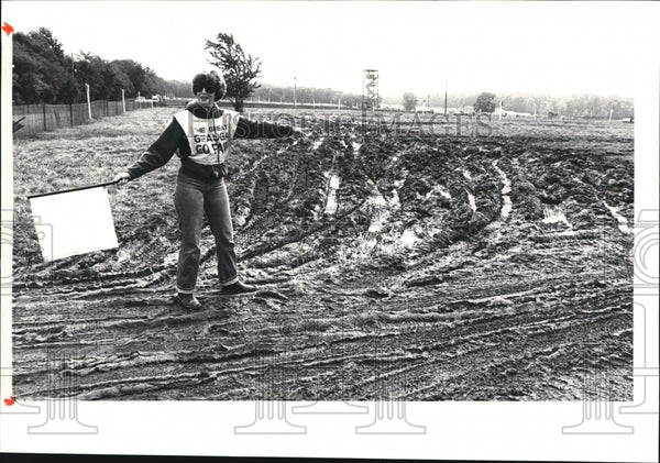 1981 Press Photo Tony Hamilton during the City fair - Historic Images