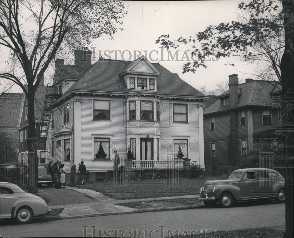 1947 Press Photo Newman Club - Historic Images