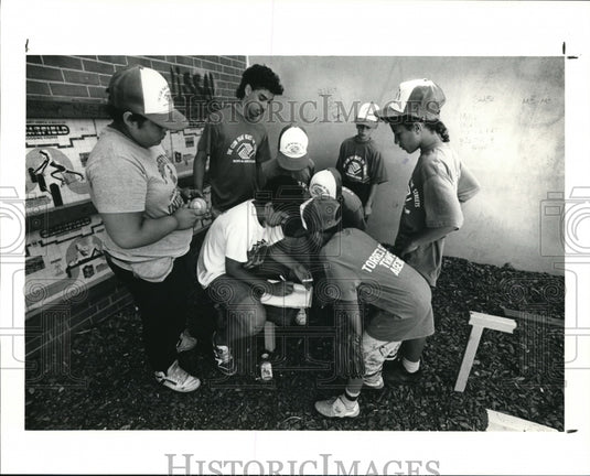 1990 Press Photo Westside Boys and Girls Club - Historic Images