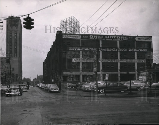 1953, The Fenn and Ohio Motor's Building - Historic Images