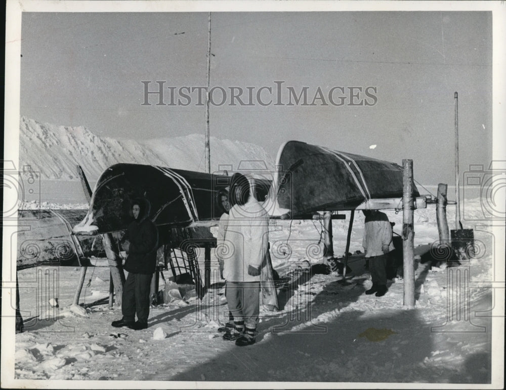 1965 Press Photo Eskimos- Historic Images