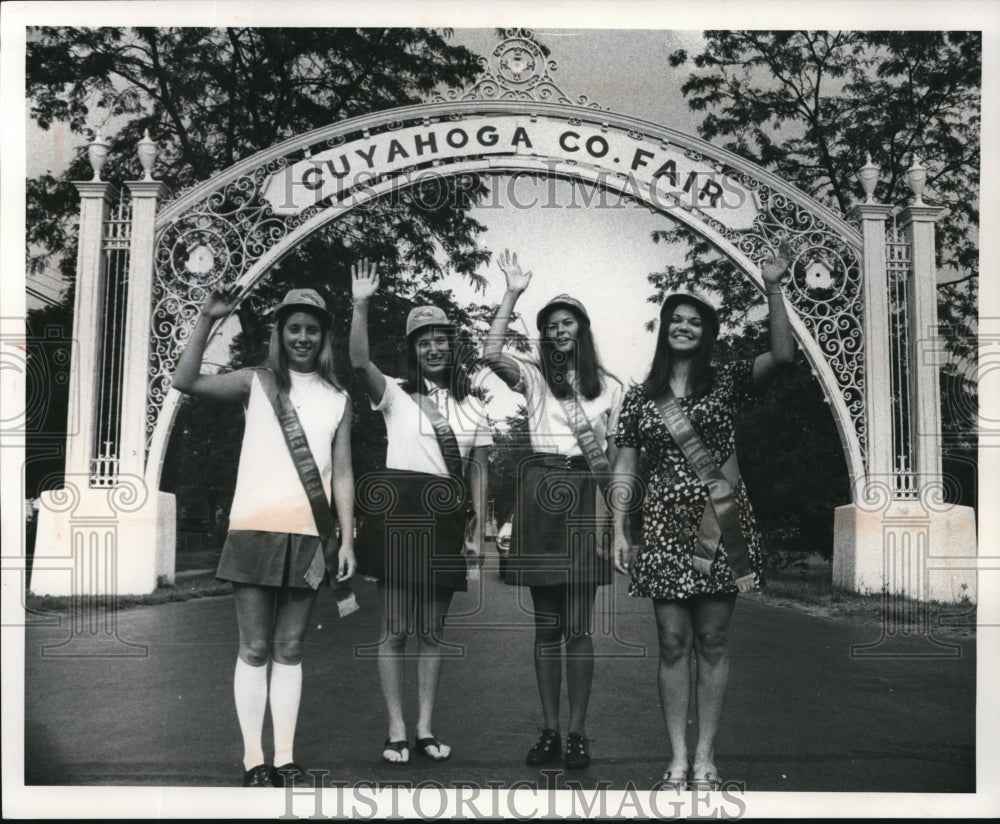 1972 Press Photo Cuyahoga County Fair - Historic Images