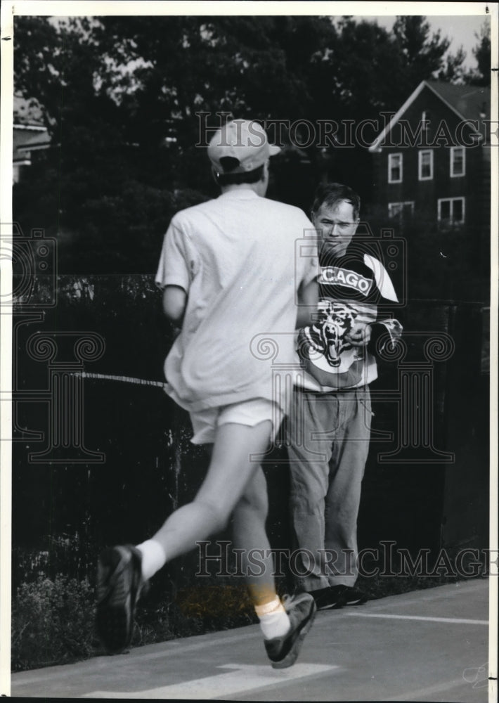 1990 Press Photo Max Truex one of America's greatest distance runners - Historic Images