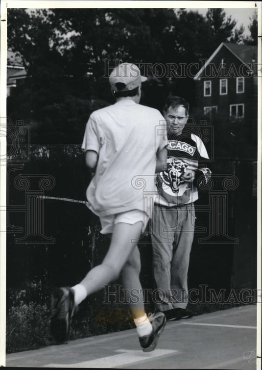1990 Press Photo Max Truex one of America's greatest distance runners - Historic Images