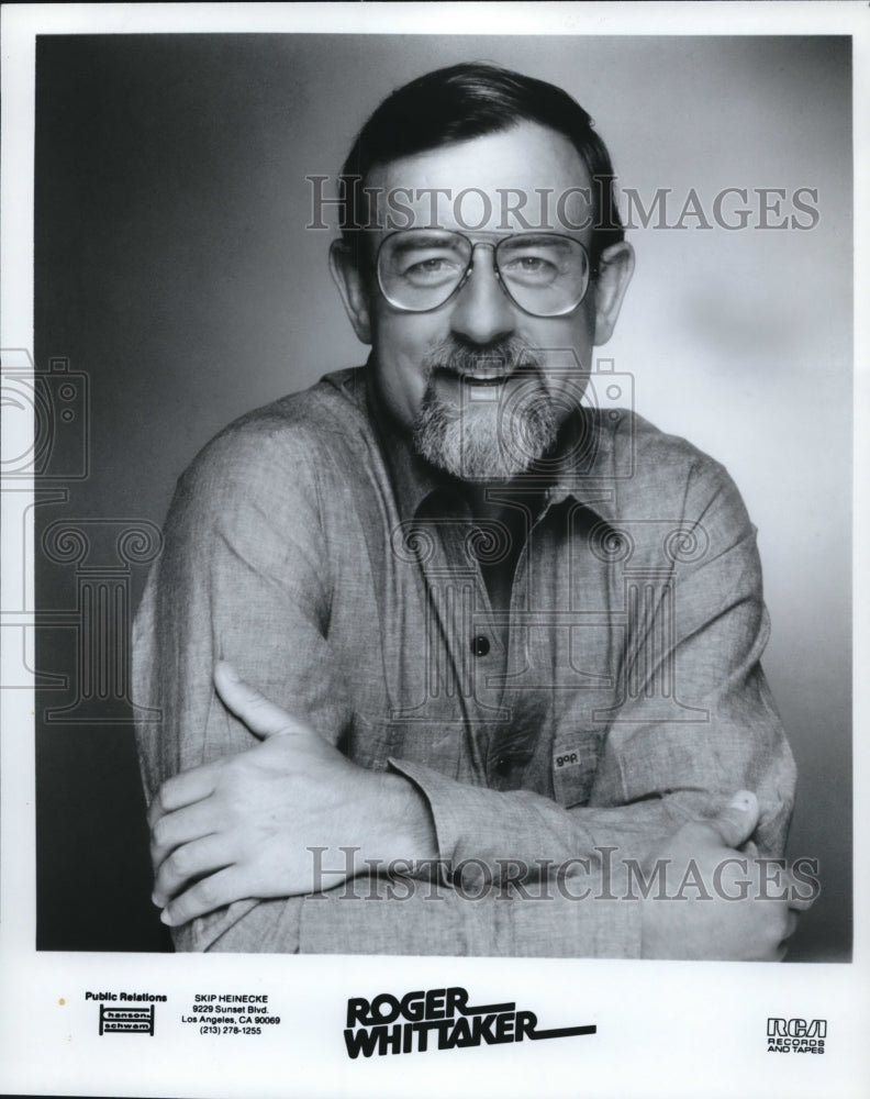 1991 Press Photo Roger Whittaker - cva56076-Historic Images