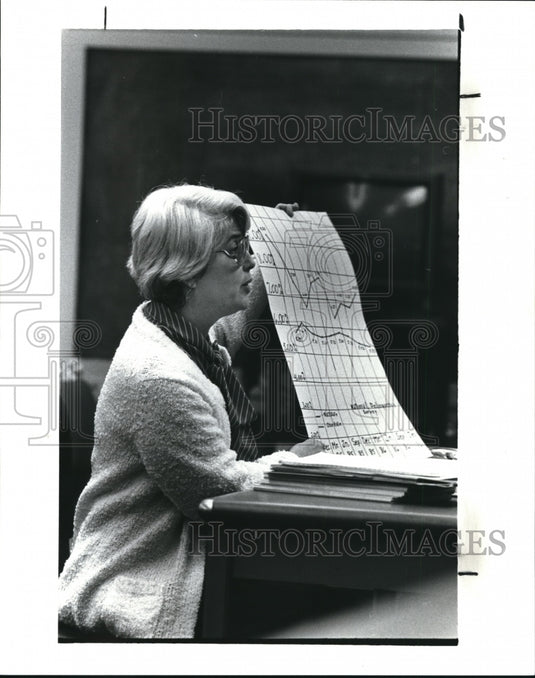 1987 Press Photo Cleveland Council of Unemployes workers - cva56205 - Historic Images