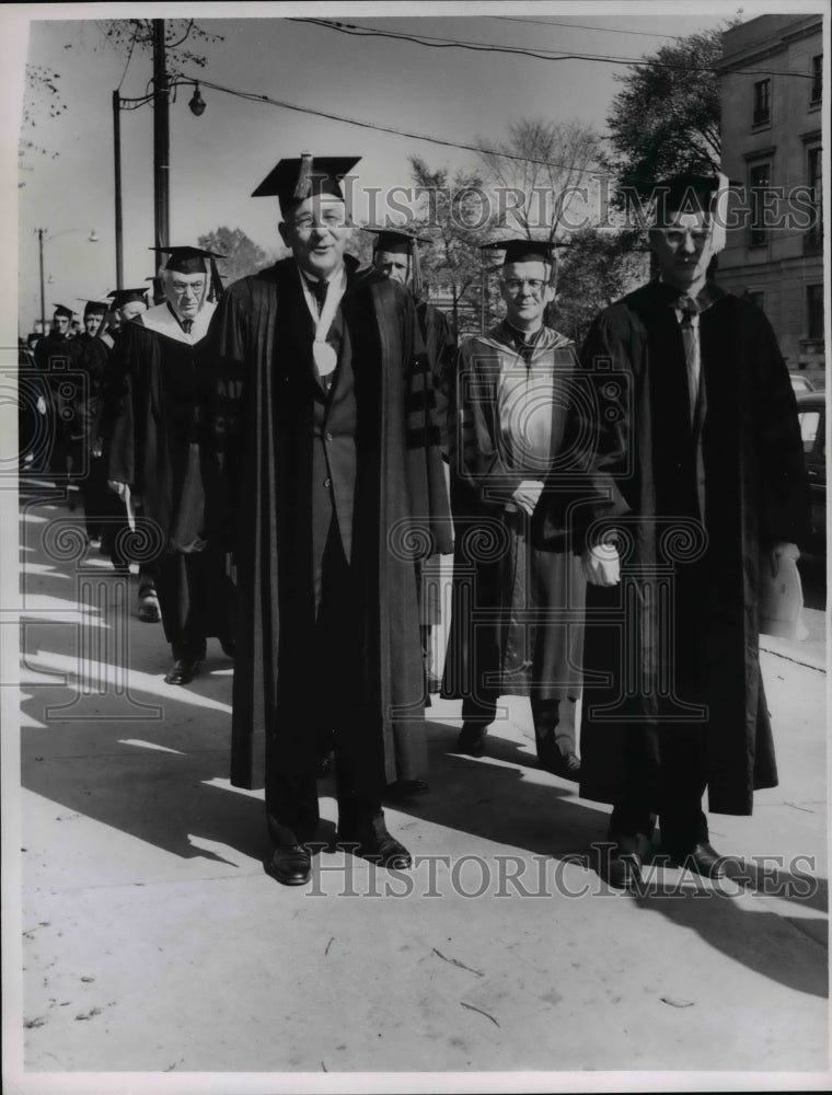 1962, The Western Reserve University Dedication Convocation - Historic Images