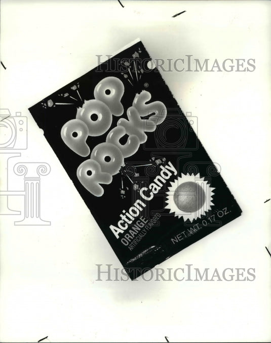 1987 Press Photo Pop Rocks candy-Historic Images