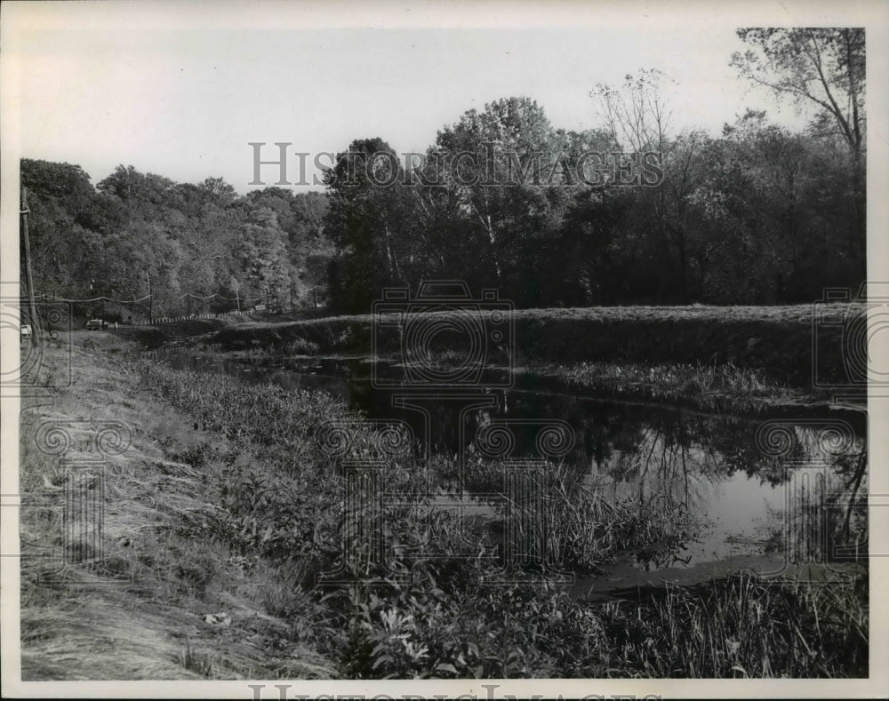 1965 Press Photo The Ohio Canal in the Valley View - Historic Images