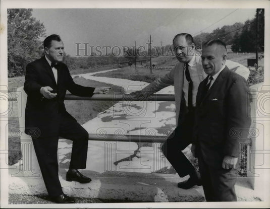 1966 U.S.Representative Charles Vanik, Andrew Feid & Robert Lobdell - Historic Images