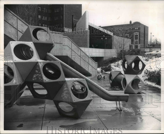 1973 Hallinan Center in Case Western Reserve University - Historic Images