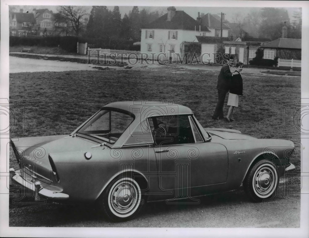 1963 Press Photo The Alpine Gran Turismo, a specially designed hardrtop-Historic Images