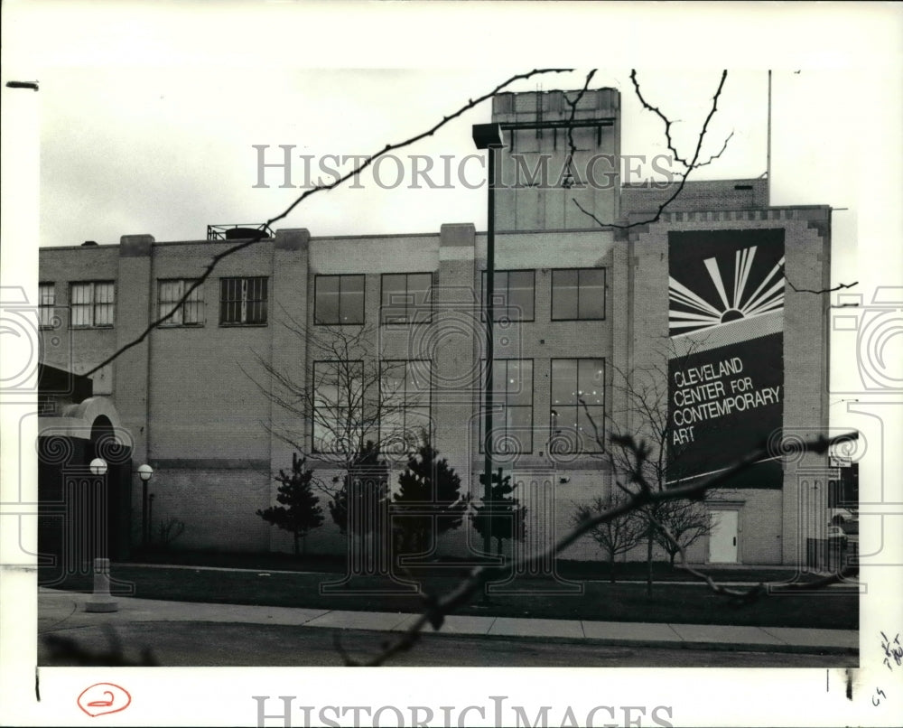 1990 Press Photo The Cleveland Center for Contemporary Art - cva57571 - Historic Images