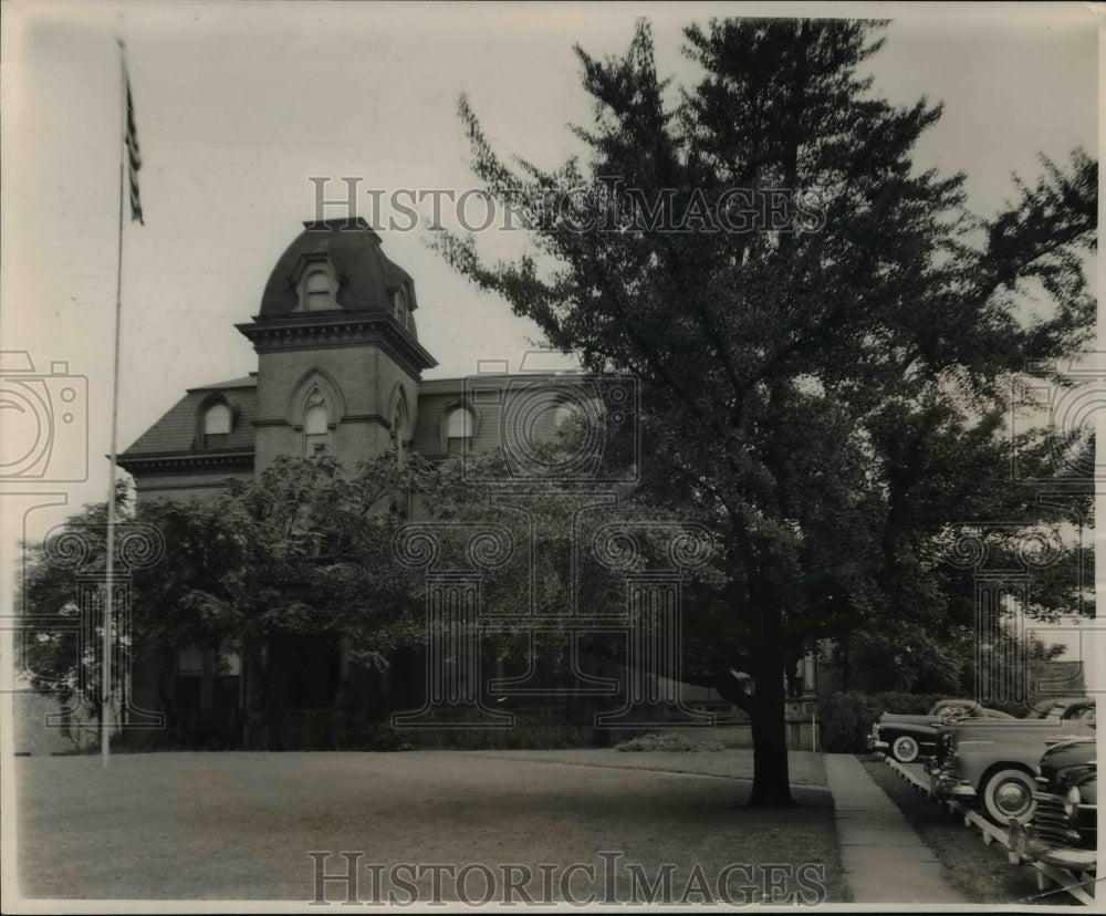 1948 Press Photo Cleveland University Club at Euclid Ave. - Historic Images