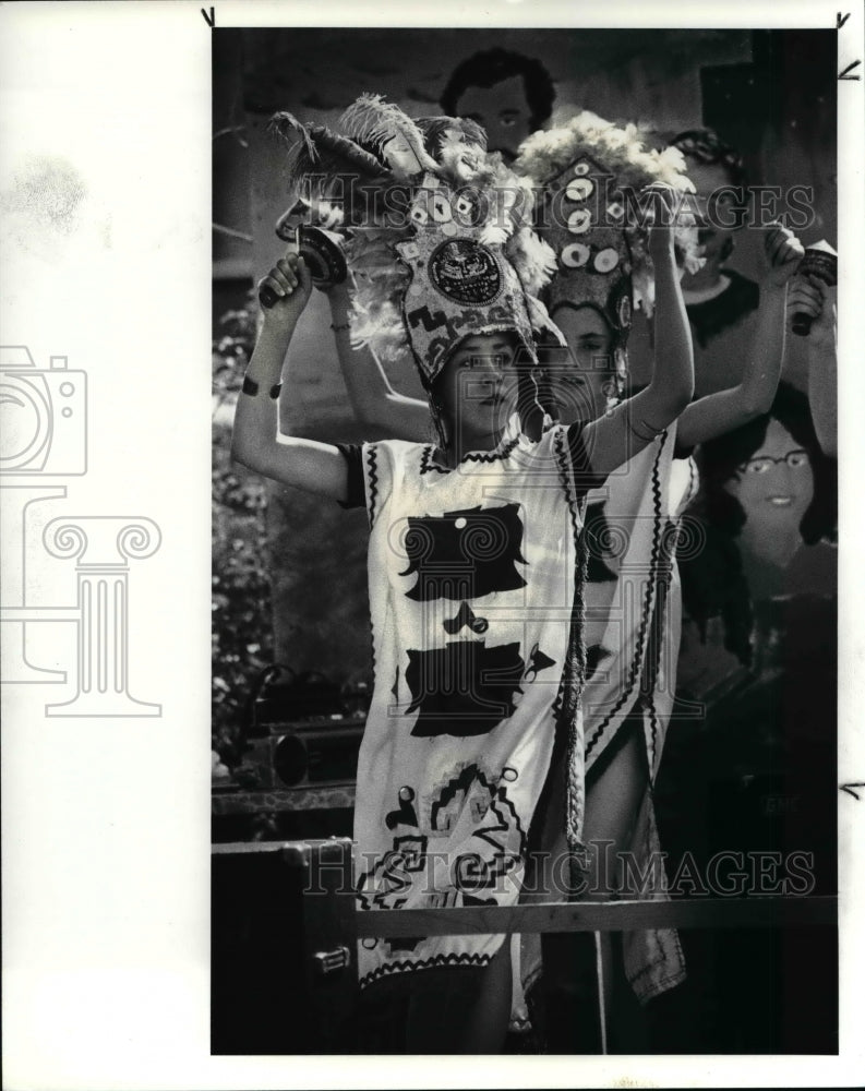 1989 Press Photo Fiestas Patronales-Historic Images