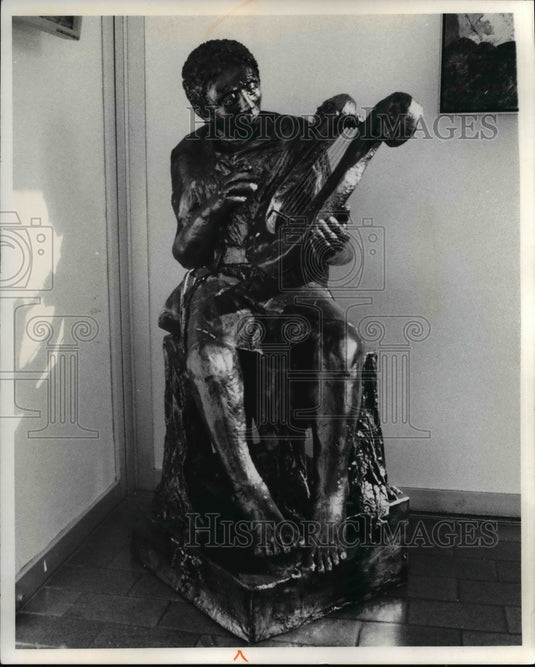 1974 Press Photo Sculpture of David - cva57982 - Historic Images
