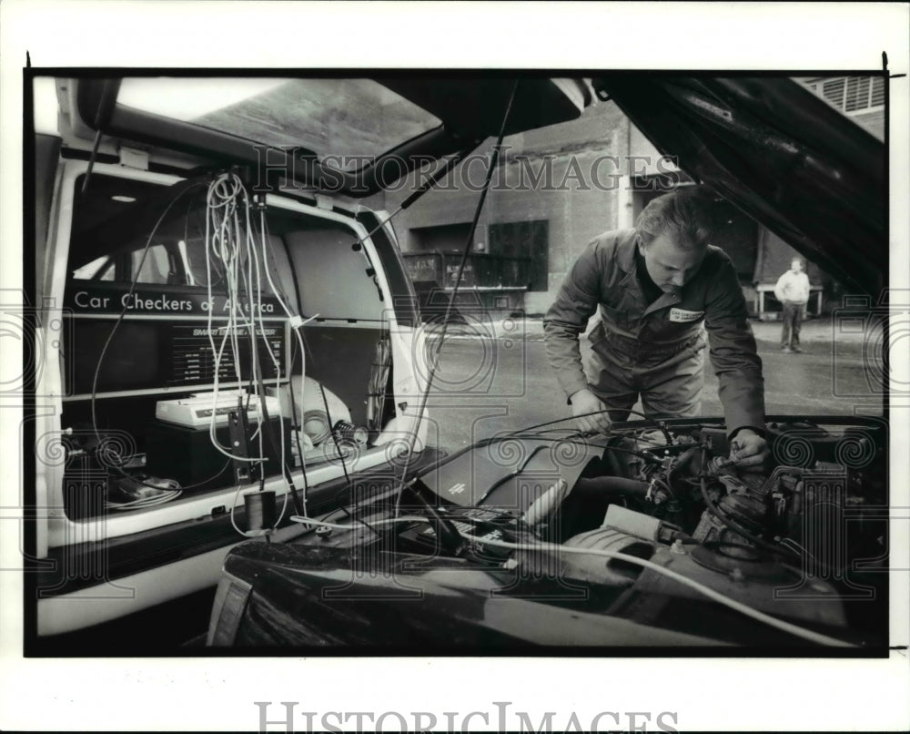 1992 Press Photo Car Checkers of America-Historic Images