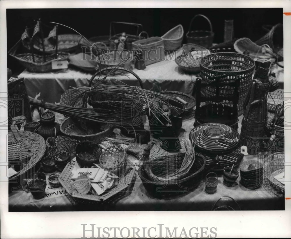 1974 Baskets at Museum of National History - Historic Images