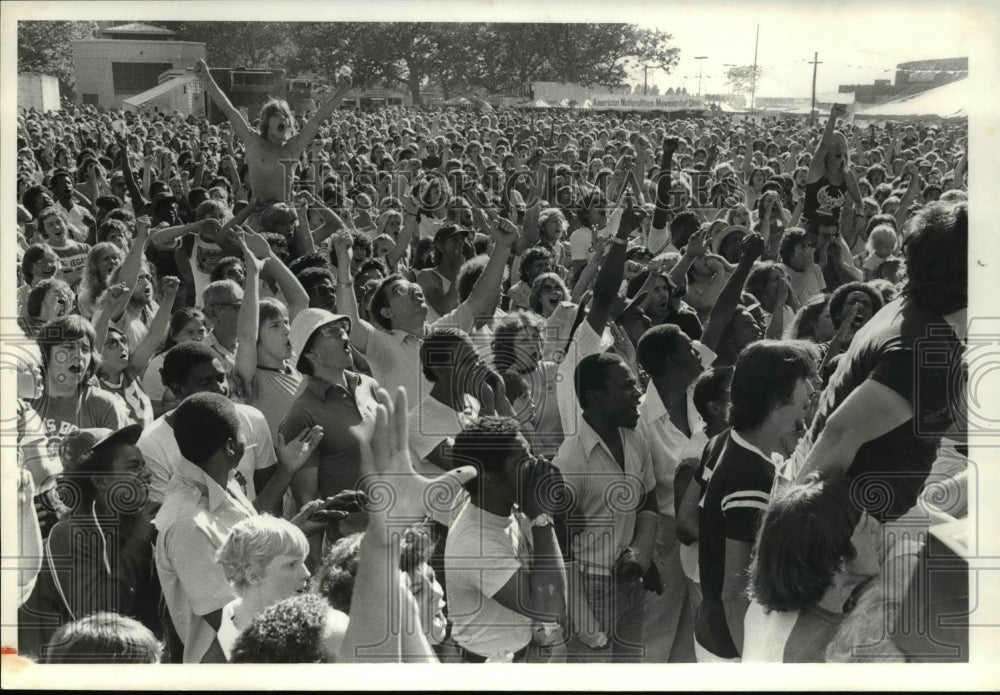 1981 Press Photo All Nations Festival-Historic Images