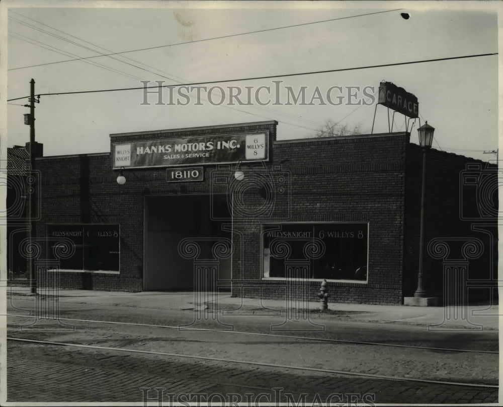 1931 Hanks Motor Inc. - Historic Images